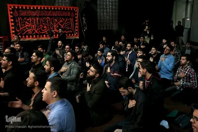 مراسم سوگواری دهه اول فاطمیه هیات الزهرا (س) دانشجویان دانشگاه صنعتی شریف