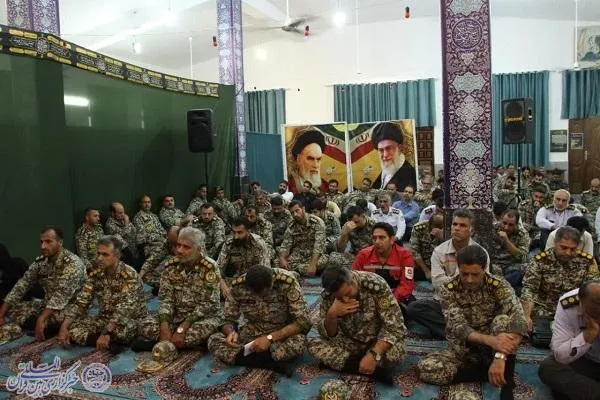 آیین بزرگداشت ارتحال رهبر کبیر انقلاب اسلامی، حضرت آیت الله خمینی (ره)  در گروه پدافند هوایی شهید ظرافتی بابلسر
