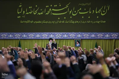 دیدار اعضای کنگره ملی بزرگداشت ۲۴ هزار شهید تهران با رهبر معظم انقلاب
