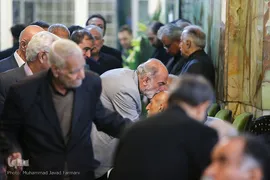مراسم ترحیم همسر مرحومه استاد مظاهری
