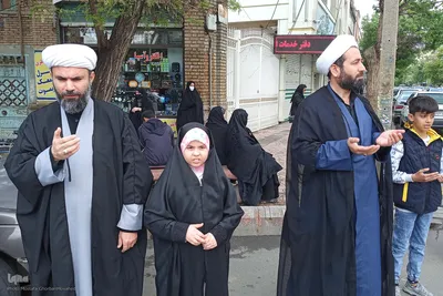 مراسم سوگواری و عزاداری خیابانی سالروز شهادت حضرت امام جعفر صادق(ع) در اهر