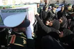 تشییع شهدای مدافع امنیت فراجا فارس در شیراز