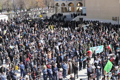 راهپیمایی روز قدس در تبریز‎ 