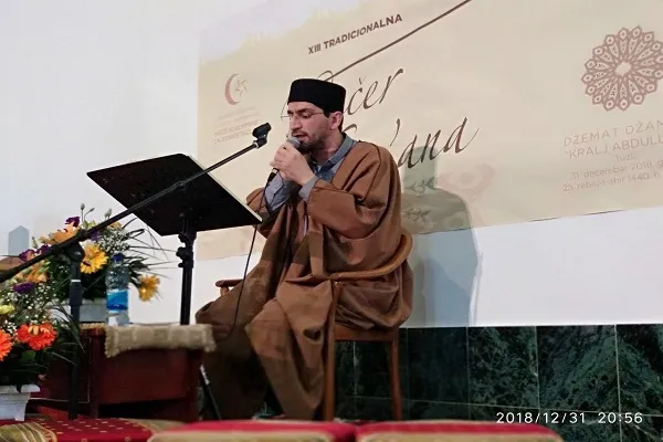 Recitatore iraniano ospite ad incontri coranici in Bosnia