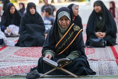 آئین سفره صلوات و محفل انس با شهدای حرم مطهر حضرت شاهچراغ(ع)