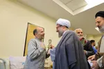 عیادت نماینده ولی‌فقیه در آذربایجان‌شرقی از جانبازان بیمارستان فجر تبریز