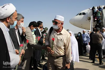 بازگشت نخستین گروه از حجاج استان فارس به شیراز
