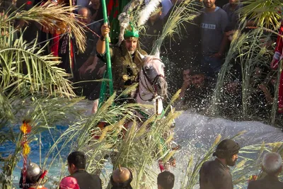 مراسم تعزیه و مقتل‌خوانی در خمینی‌شهر اصفهان