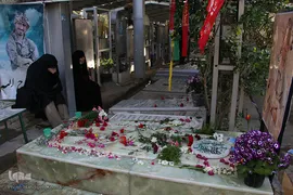 آخرین پنجشنبه سال در گلزار شهدا