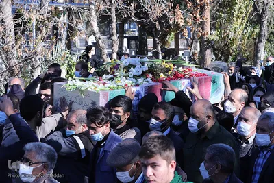 مراسم تشییع و تدفین پاسدار شهید «فیض‌الله کنعانی حقیقی» در شیراز‎‎