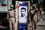 تشییع پیکر شهید مرزبانی «سعید رحمانی» در مشهد

