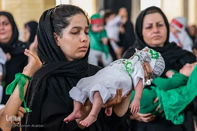همایش شیرخوارگان حسینی در مصلی کرج‎