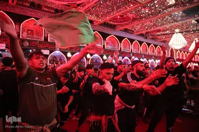عزاداری شب اربعین در کربلا