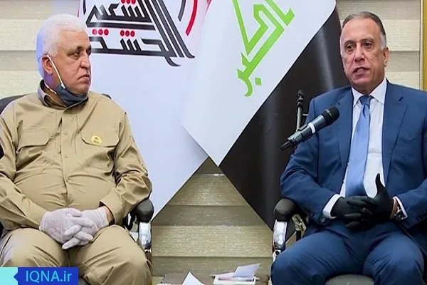 دیدار نخست وزیر عراق با فرماندهان حشد الشعبی