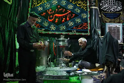 هیئت جان نثاران حضرت ابوالفضل در خیابان عبادی مشهد