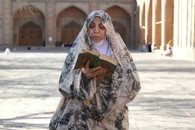 مراسم معنوی اعتکاف در مساجد قزوین