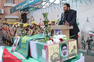 استقبال از پیکر شهید یاوری بعد از 37 سال دوری از وطن