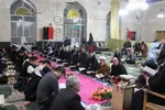 کرسی تلاوت قرآن به مناسبت دهه فجر در شهر سامن