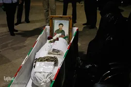وداع با پیکر شهید محمد رونقی پس از ۲۹ سال
