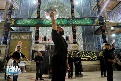 شب رحلت نبی مکرم اسلام(ص) در حرم بانوی کرامت
