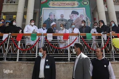 تجلیل از مدافعان سلامت و کادر درمانی بیمارستان مسیح دانشوری