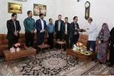 دیدار مدیرعامل شرکت گاز ایلام با خانواده شهدای ترور استان