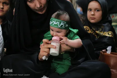 مراسم شیرخوارگان حسینی در یاسوج