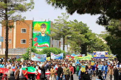 راهپیمایی روز جهانی قدس در بیرجند