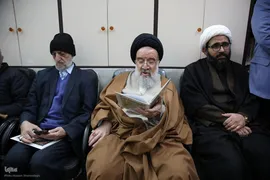 مراسم ترحیم حاج عبدالله طائب در قم