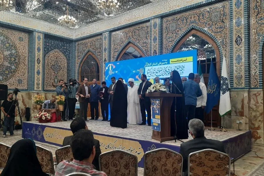 اختتامیه دهمین جشنواره ملی رسانه‌ای جلوه‌های فرهنگ رضوی برگزار شد