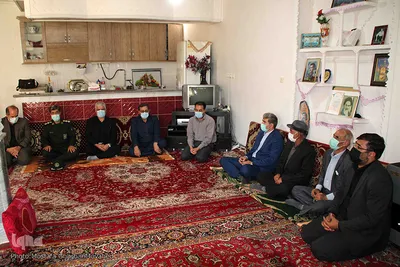 گلباران مزار شهدا در اهر
