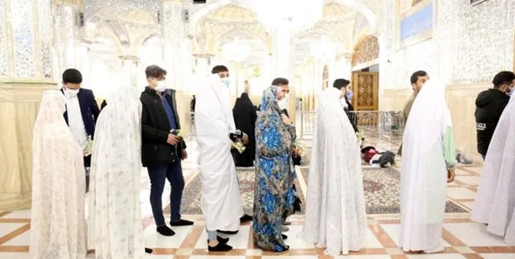 مهمانی خادمان حرم امام رئوف در خانه ارامنه