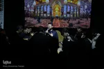 مراسم عزاداری شب سوم محرم در حرم علی ابن حمزه(ع)