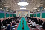 آیین جزءخوانی قرآن در حسینیه ارشاد اصفهان