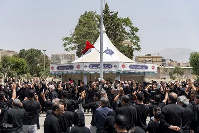 عزاداری عاشورای حسینی در کرج‎