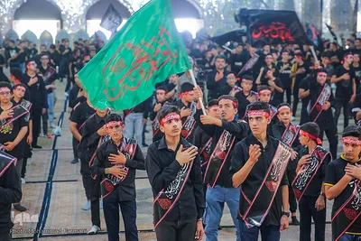 عزاداری اهلی من العسلدر حرم سید علاءالدین