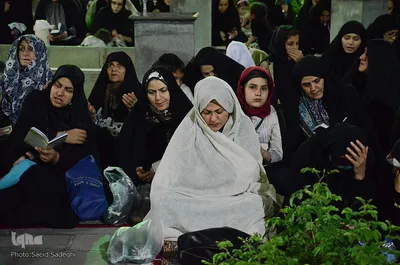 مراسم شب قدر در آستان امامزاده سید حمزه (ع) تبریز