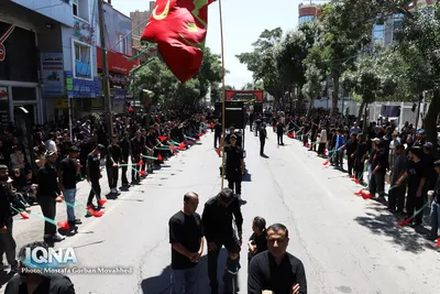 مراسم سنتی عزاداری اربعین حسینی در اهر
