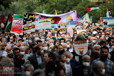 راهپیمایی روز قدس در گرگان