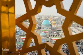 مراسم دعای عرفه در حرم مطهر رضوی
مراسم پر فیض