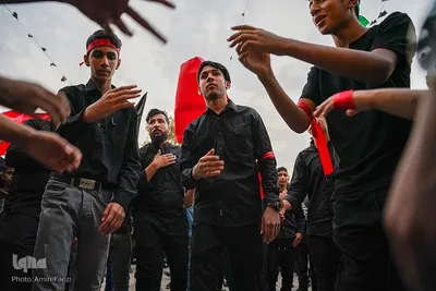 عزاداری نوجوانان به مناسبت روز قاسم‎