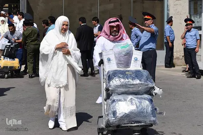 بازگشت اولین گروه حجاج تاجیکستانی از سفر حج