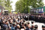 قدردانی مردم ارومیه از رئیس جمهور‎ شهید