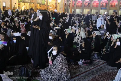 قرار بندگی؛ احیای شب ۲۳ رمضان در حرم شاهچراغ (ع)