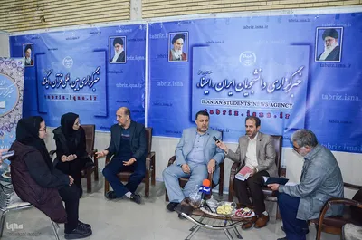 غرفه ایکنا در نمایشگاه مطبوعات و خبرگزاری‌های آذربایجان‌شرقی‎