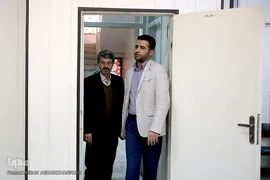 بازدید جلیل کوهپایه‌زاده، رئیس دانشکده علوم پزشکی ساوه از تحریریه خبرگزاری ایکنا