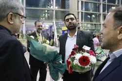 Poorkavir Arrives in Iran after Winning 2nd Prize in Tunisia Quran Contest