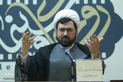 حجت الاسلام سرلک در نشست خبری روحانی و سینما