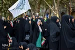 اجتماع دختران مهدوی در گذر چهارباغ اصفهان