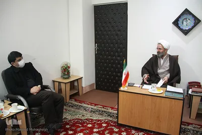 دیدار معاون هماهنگی و امور مجلس جهاددانشگاهی با نماینده ولی فقیه در استان سمنان‎‎